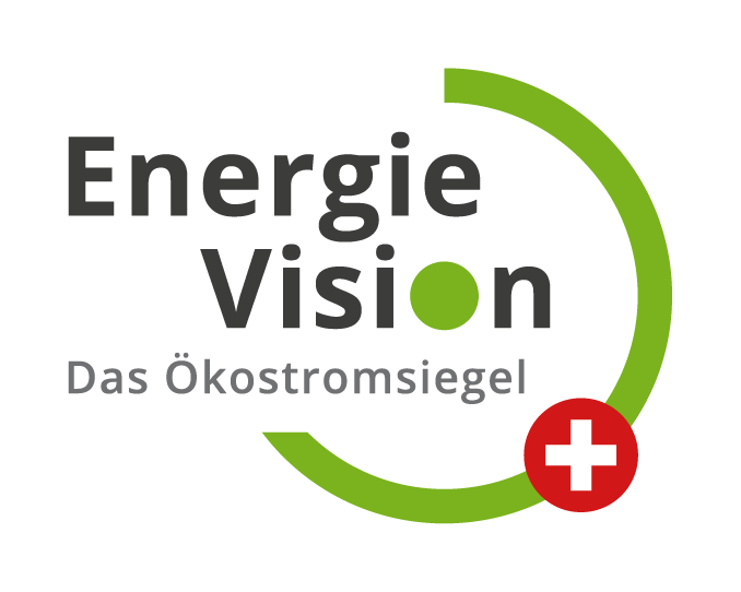 EnergieVision-plus – Das Ökostromsiegel für Ökostrom aus 100 % erneuerbaren Energien